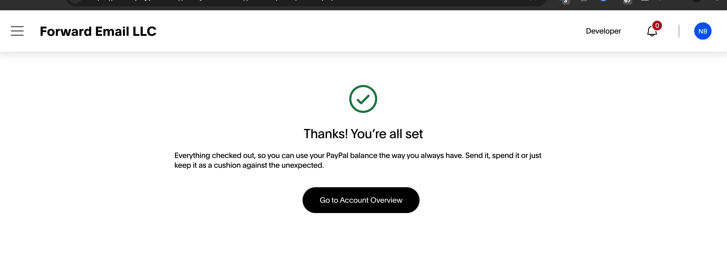 PayPal help center screenshot 2