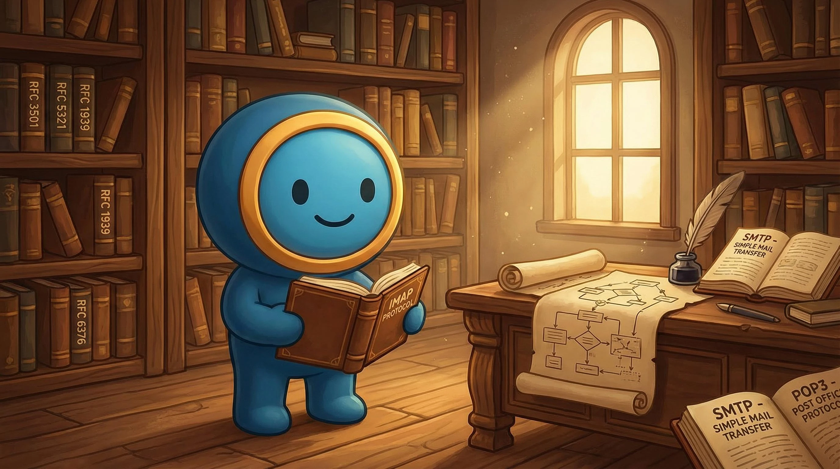 Email Protocols & RFC Compliance: IMAP, SMTP, POP3 Comparison