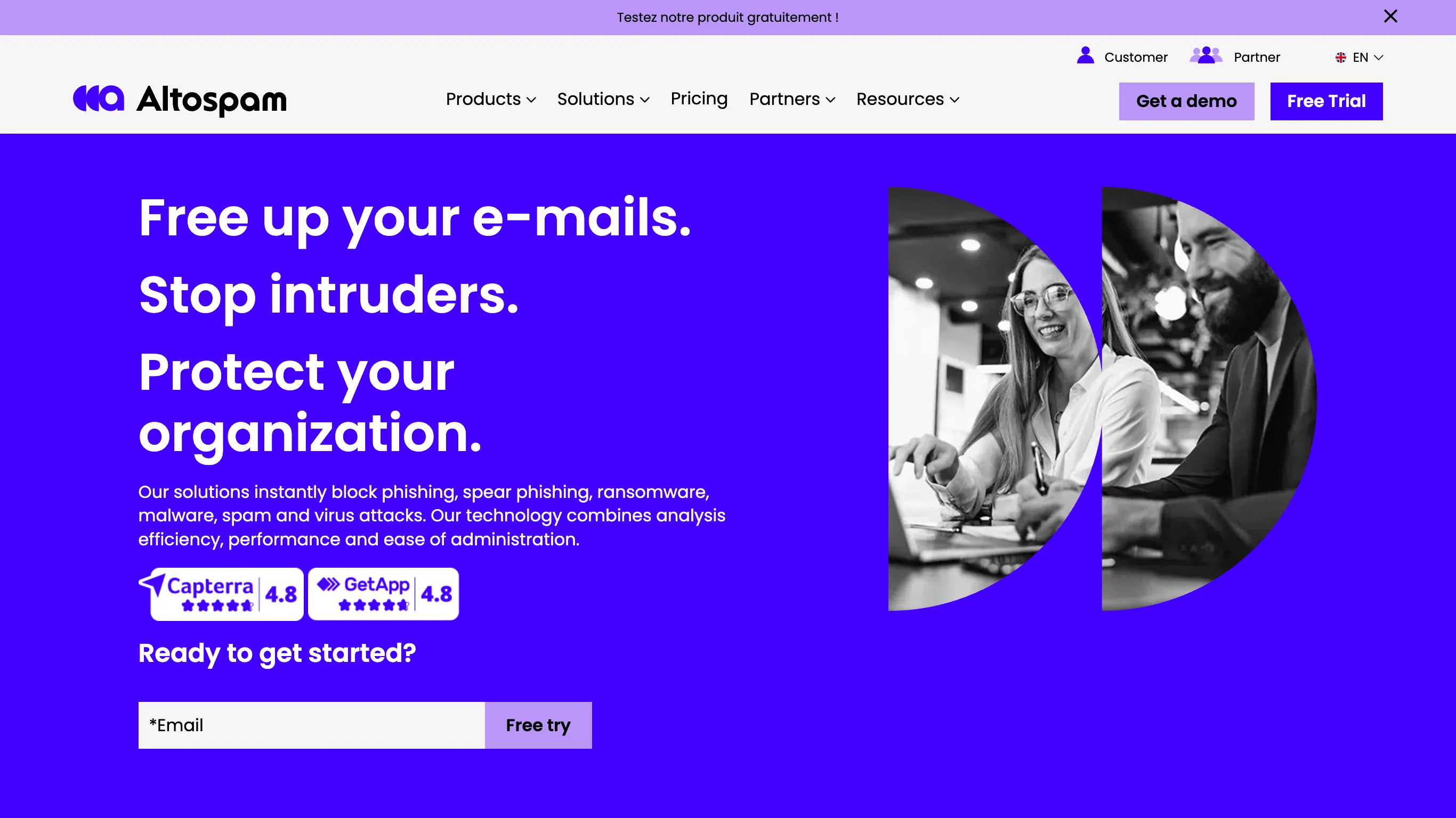 Altospam es el servicio de correo electrónico de una fuente cerrada.