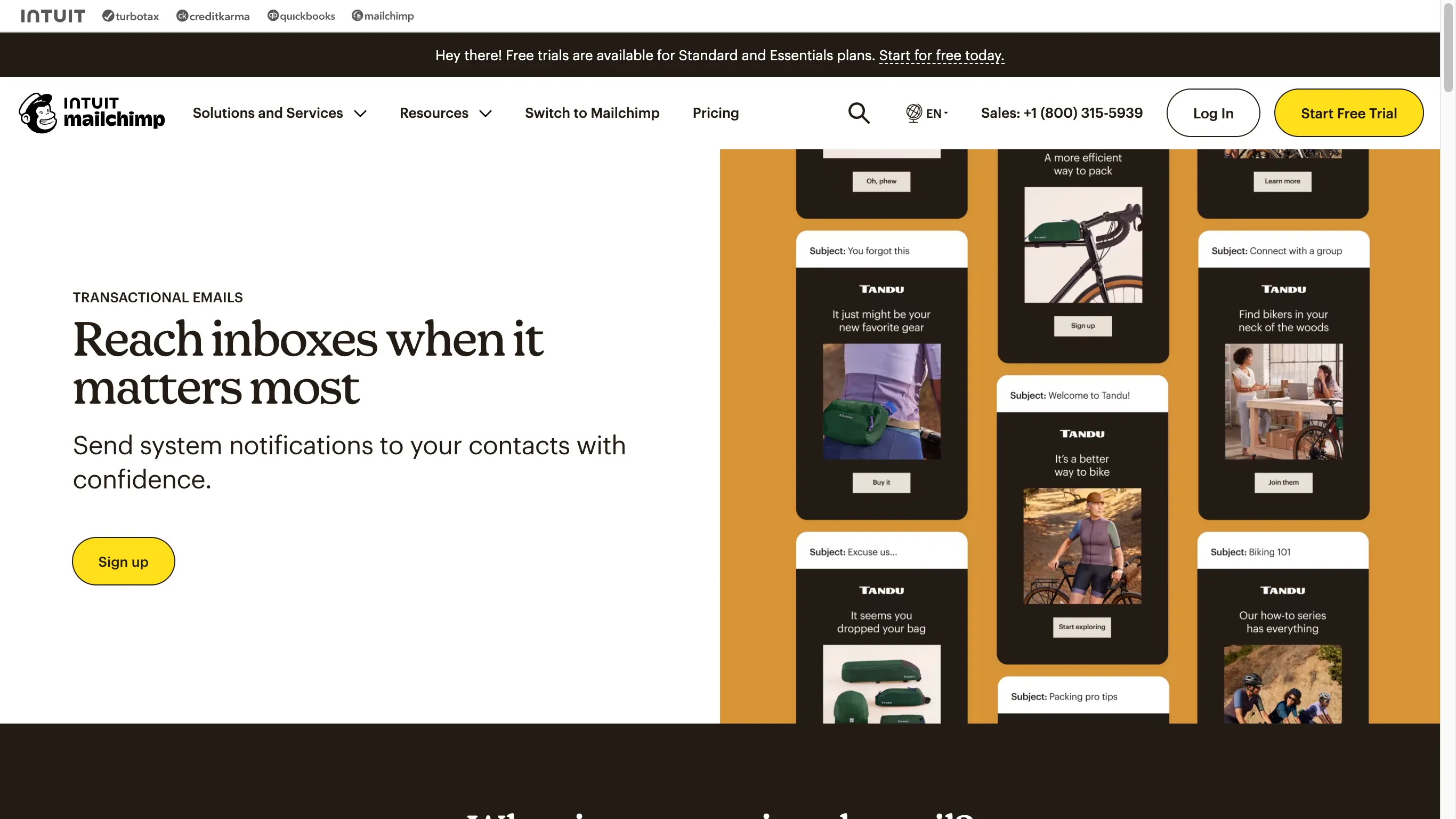 Mandrill es el servicio de correo electrónico de una fuente cerrada.