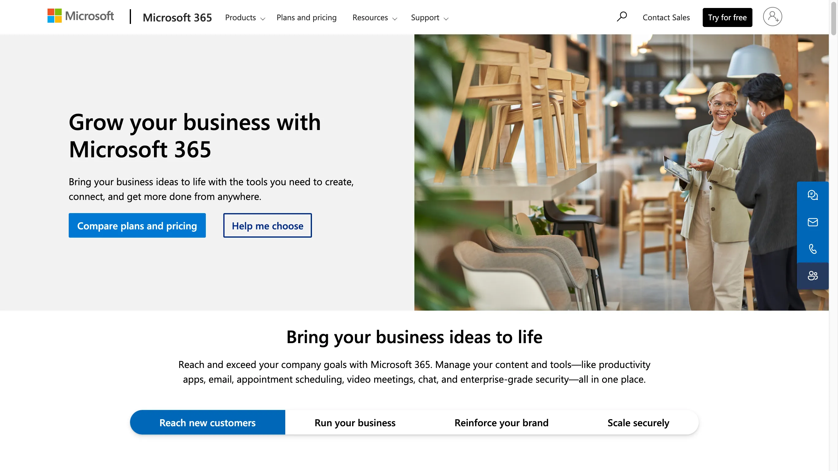Microsoft 365 es el servicio de correo electrónico de una fuente cerrada.
