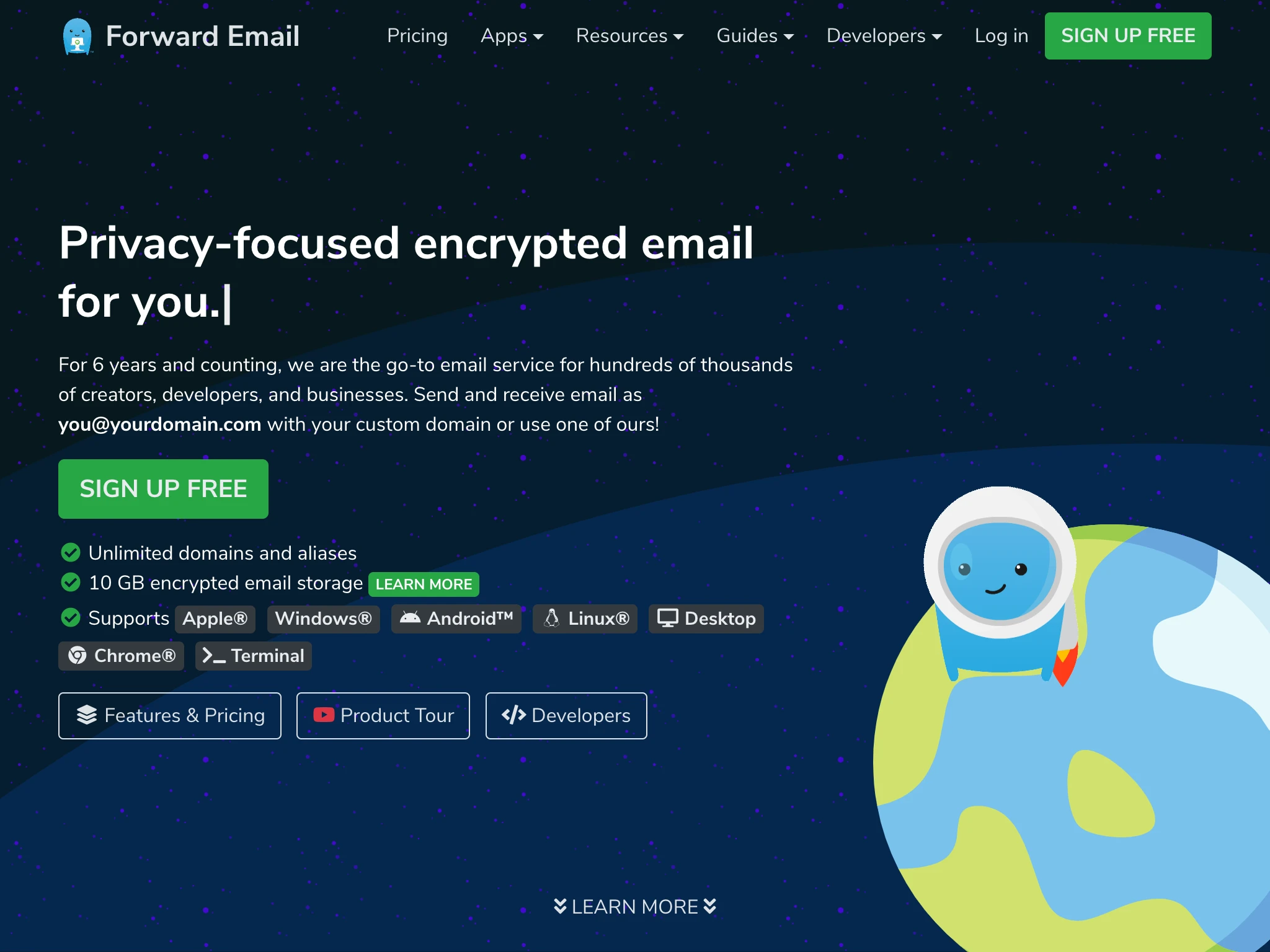 Forward Email ist eine Open-Source-E-Mail Server für CentOS.