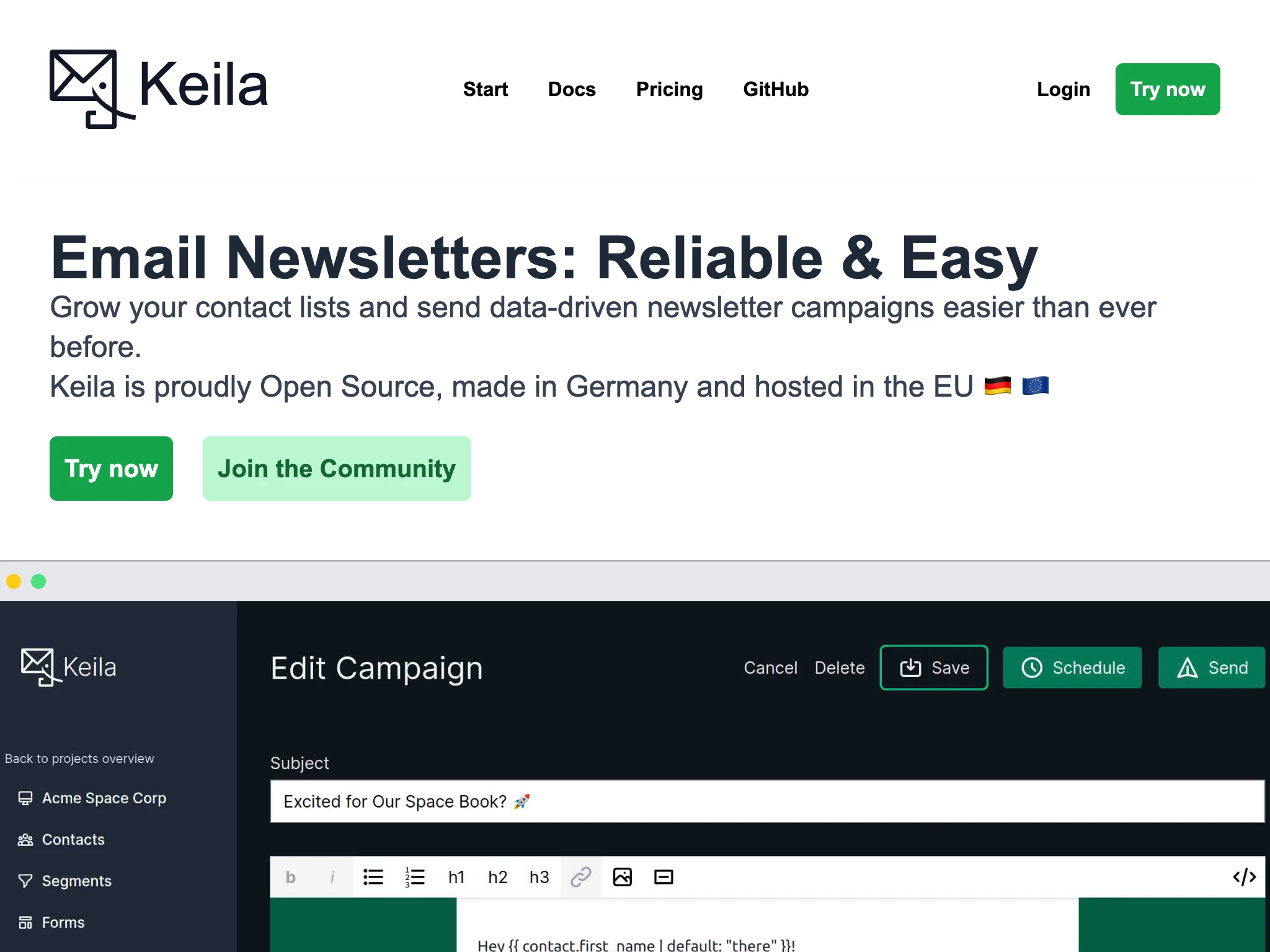 keila ist eine Open-Source-E-Mail Server für CentOS.